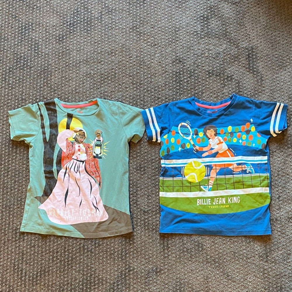 Piccolina Harriet Tubman & Billie King T’s